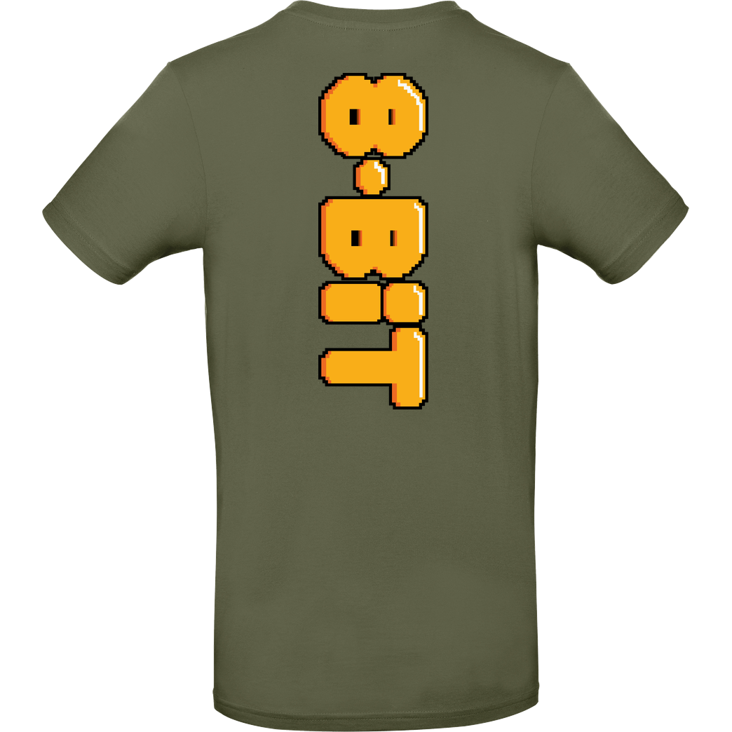 IamHaRa 8-Bit T-Shirt B&C EXACT 190 - Khaki