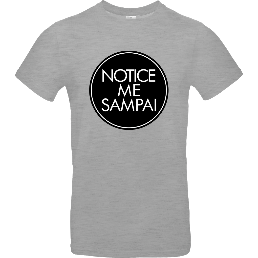 AyeSam AyeSam - Notice me Sampai T-Shirt B&C EXACT 190 - heather grey