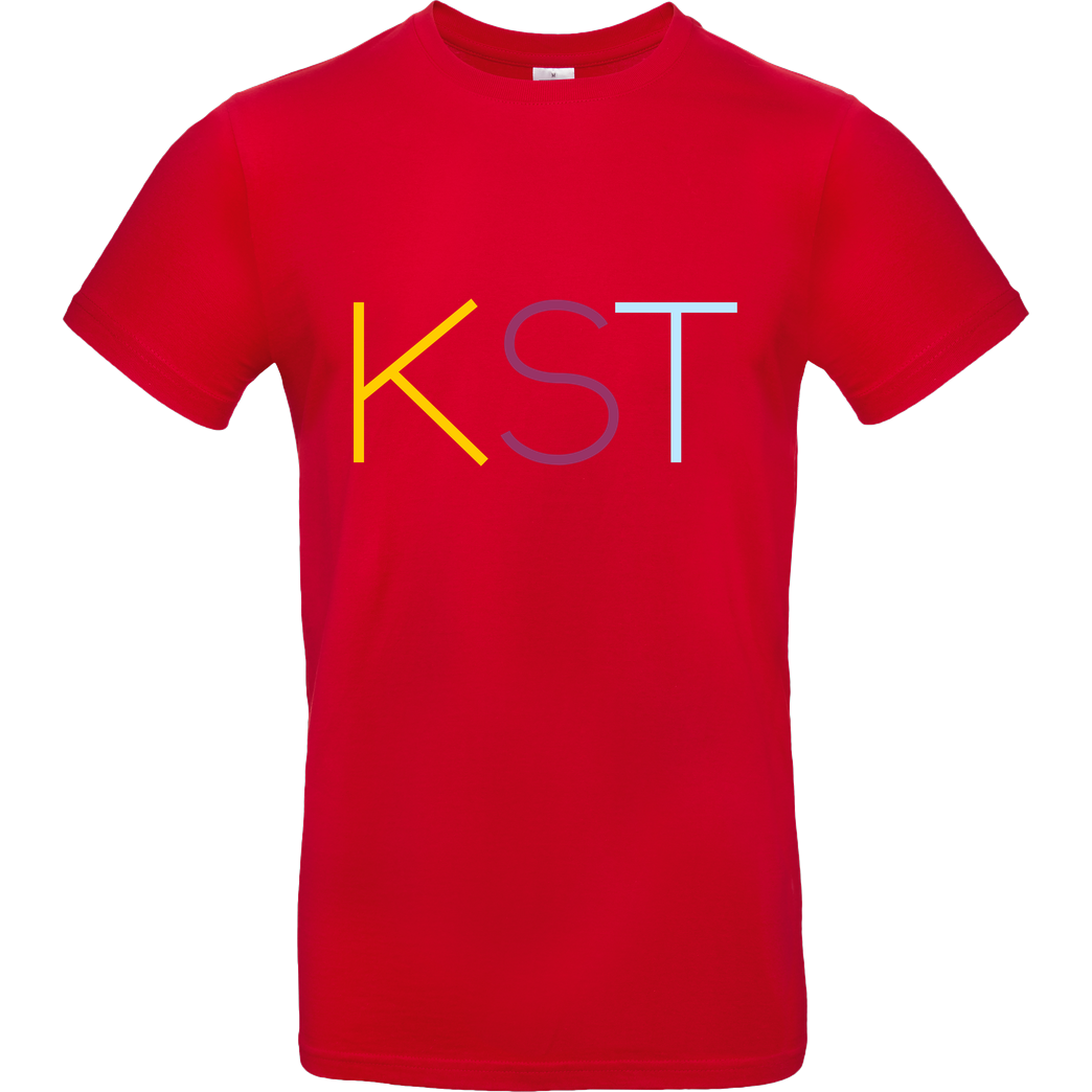 KsTBeats KsTBeats - KST Color T-Shirt B&C EXACT 190 - Rot