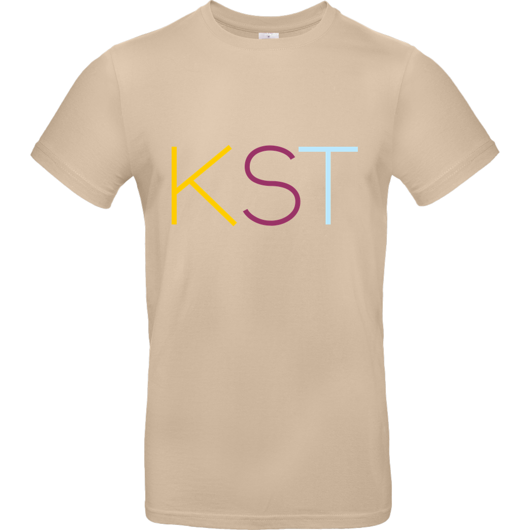 KsTBeats KsTBeats - KST Color T-Shirt B&C EXACT 190 - Sand