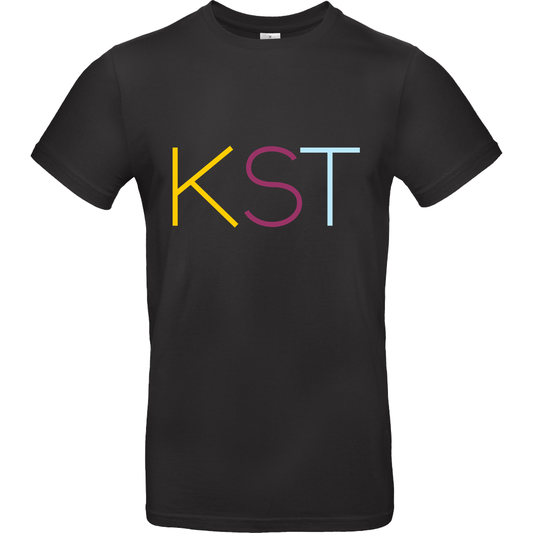 KsTBeats KsTBeats - KST Color T-Shirt B&C EXACT 190 - Schwarz