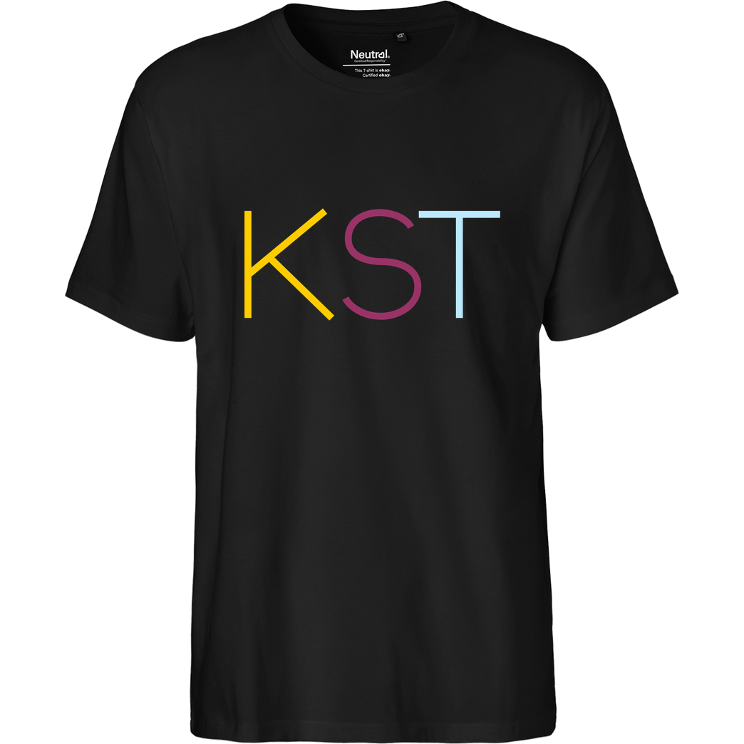 KsTBeats KsTBeats - KST Color T-Shirt Fairtrade T-Shirt - schwarz