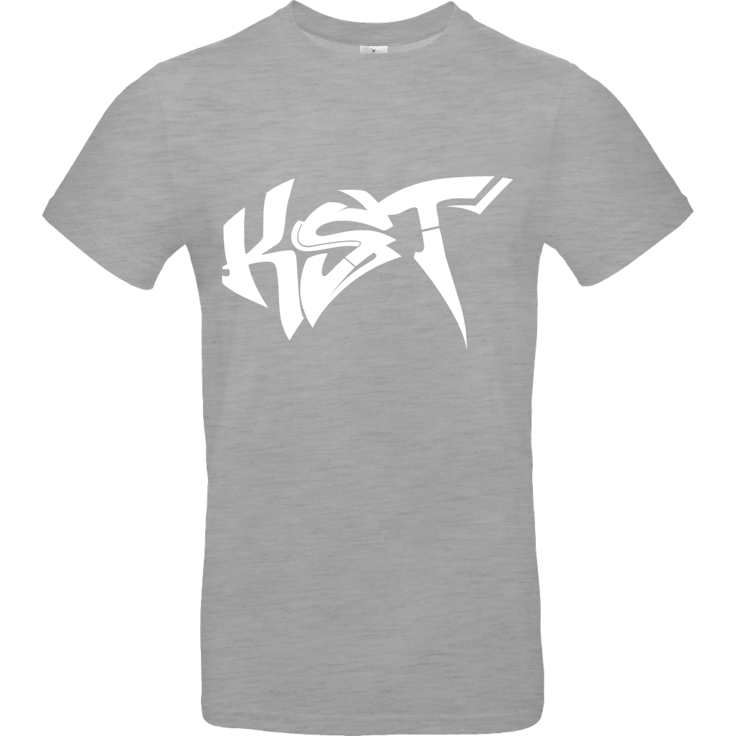 KsTBeats KsTBeats -Graffiti T-Shirt B&C EXACT 190 - heather grey