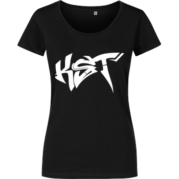 KsTBeats -Graffiti Damenshirt schwarz