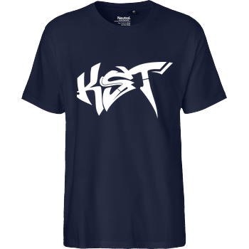 KsTBeats -Graffiti Fairtrade T-Shirt - navy