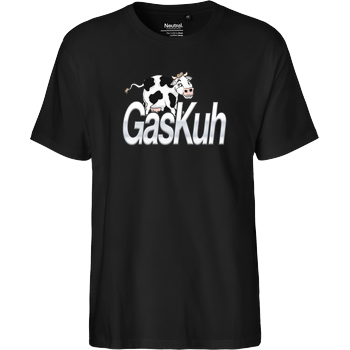 Achsel Folee - GasKuh Fairtrade T-Shirt - schwarz