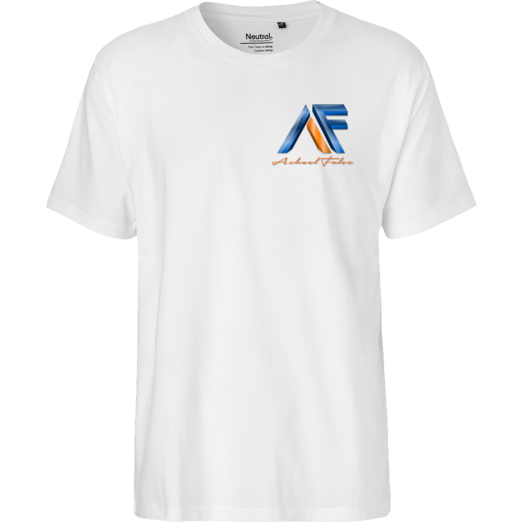 Achsel Folee Achsel Folee - Logo Pocket T-Shirt Fairtrade T-Shirt - weiß