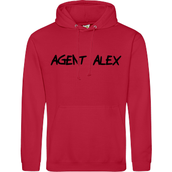 Agent Alex - Handwriting JH Hoodie - Rot