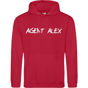 Agent Alex - Handwriting JH Hoodie - Rot