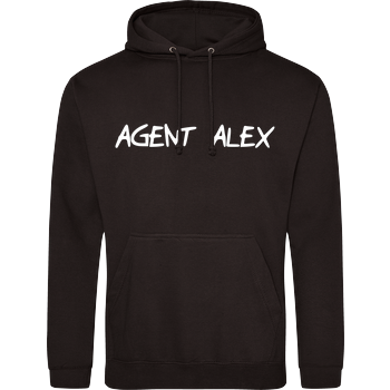Agent Alex - Handwriting JH Hoodie - Schwarz