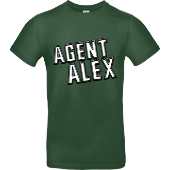 Agent Alex - Logo B&C EXACT 190 - Flaschengrün
