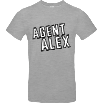 Agent Alex - Logo B&C EXACT 190 - heather grey