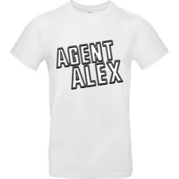 Agent Alex - Logo B&C EXACT 190 - Weiß