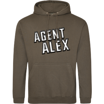 Agent Alex - Logo JH Hoodie - Khaki