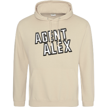 Agent Alex - Logo JH Hoodie - Sand