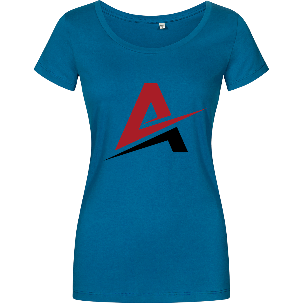 AhrensburgAlex AhrensburgAlex - Logo T-Shirt Damenshirt petrol
