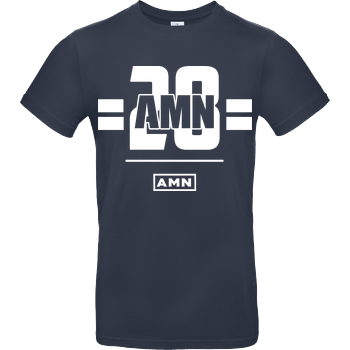 AMN-Shirts - 28 B&C EXACT 190 - Navy