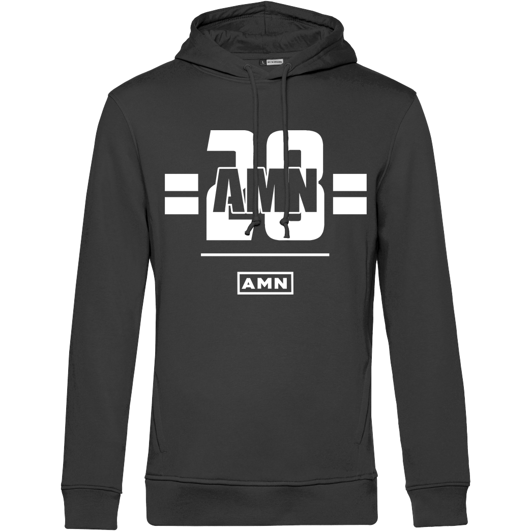 AMN-Shirts.com AMN-Shirts - 28 Sweatshirt B&C HOODED INSPIRE - schwarz