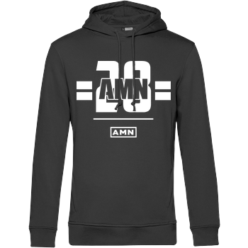 AMN-Shirts - 28 B&C HOODED Organic - schwarz