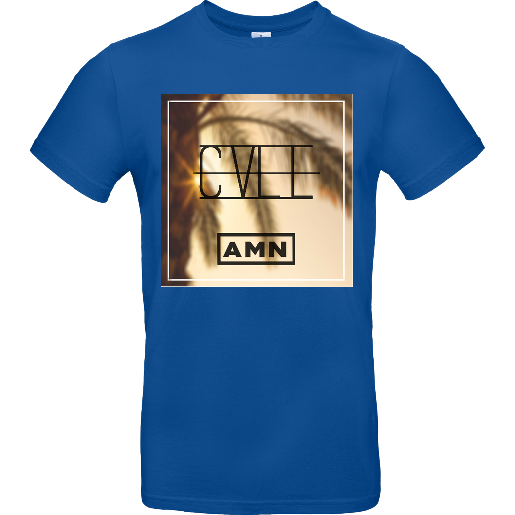 AMN-Shirts.com AMN-Shirts - Call T-Shirt B&C EXACT 190 - Royal