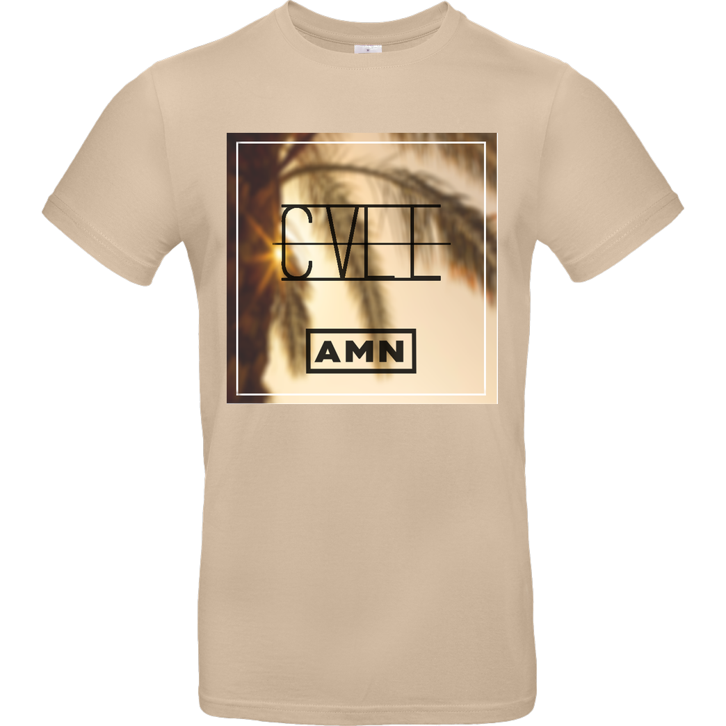 AMN-Shirts.com AMN-Shirts - Call T-Shirt B&C EXACT 190 - Sand