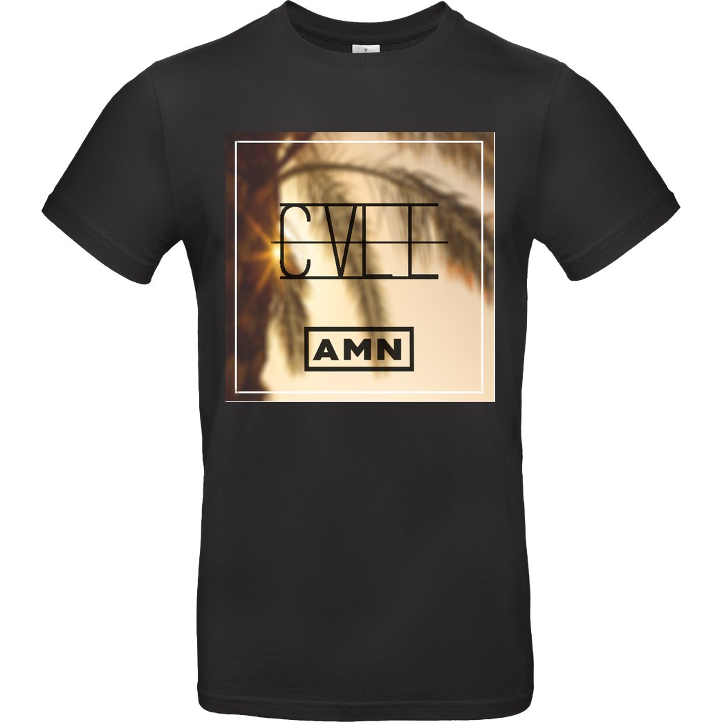 AMN-Shirts.com AMN-Shirts - Call T-Shirt B&C EXACT 190 - Schwarz