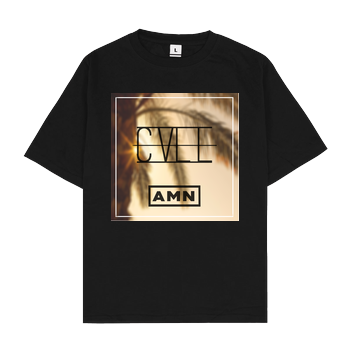 AMN-Shirts - Call Oversize T-Shirt - Schwarz
