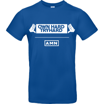 AMN-Shirts - Own Hard B&C EXACT 190 - Royal