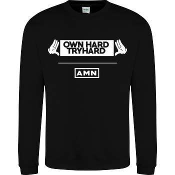 AMN-Shirts - Own Hard JH Sweatshirt - Schwarz