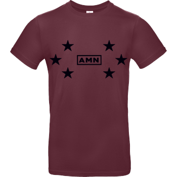 AMN-Shirts - Stars B&C EXACT 190 - Bordeaux
