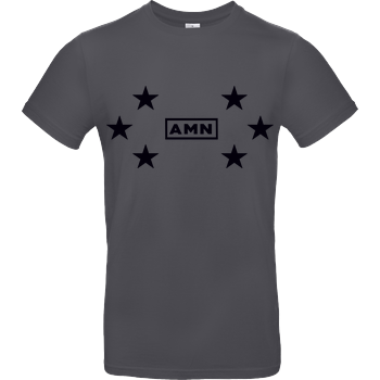AMN-Shirts - Stars B&C EXACT 190 - Dark Grey