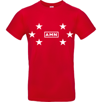 AMN-Shirts - Stars B&C EXACT 190 - Rot