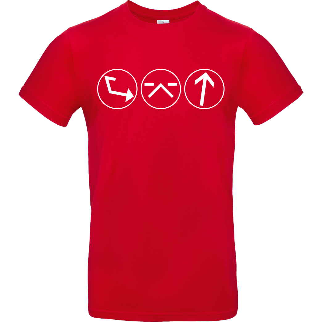 Ash5ive Ash5 - Dings T-Shirt B&C EXACT 190 - Rot