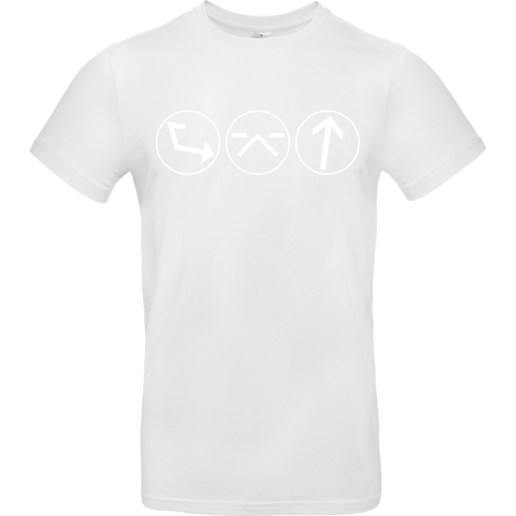 Ash5ive Ash5 - Dings T-Shirt B&C EXACT 190 - Weiß