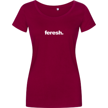 Aykan Feresh - Logo Damenshirt berry