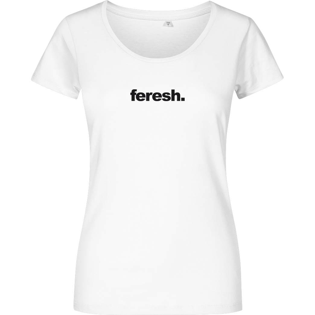 Aykan Feresh Aykan Feresh - Logo T-Shirt Damenshirt weiss