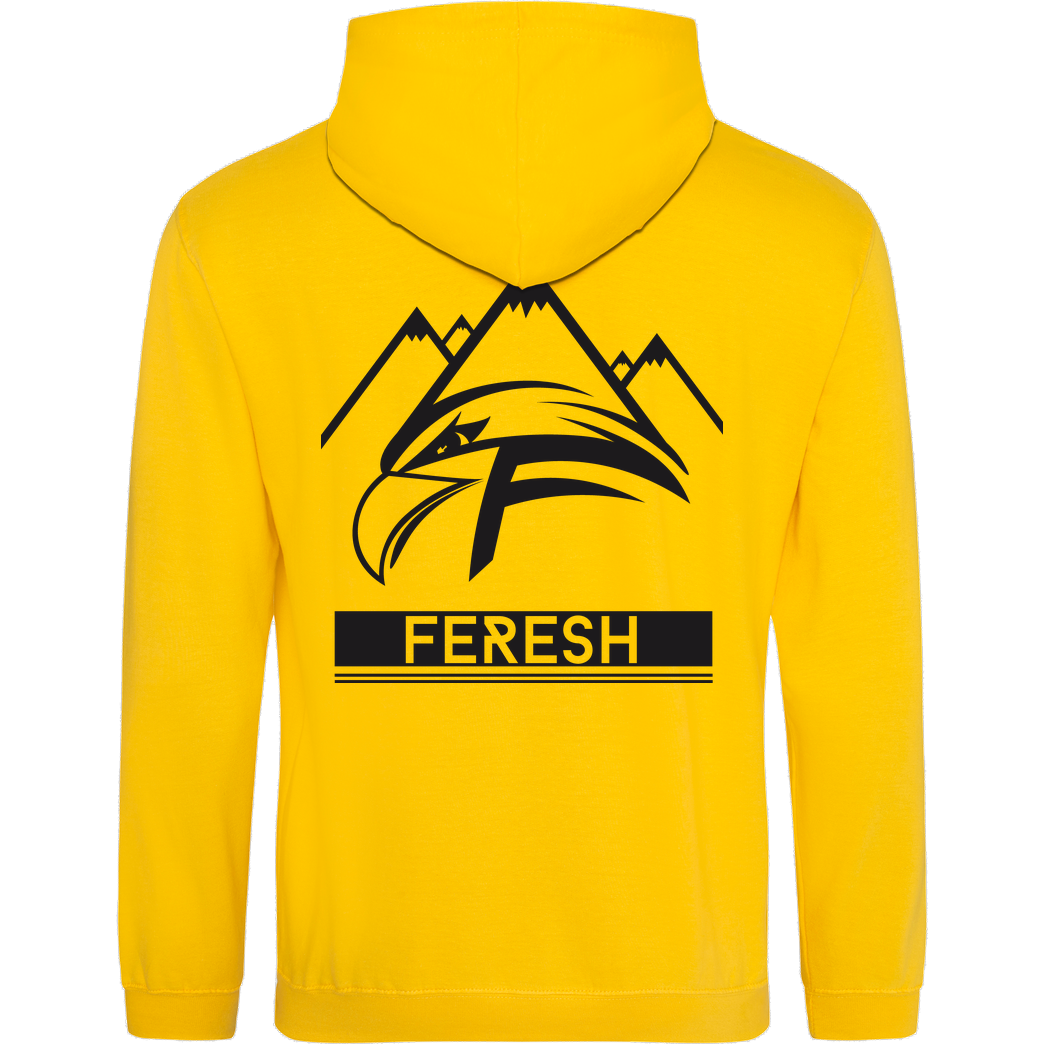 Aykan Feresh Aykan Feresh - Logo Sweatshirt JH Hoodie - Gelb