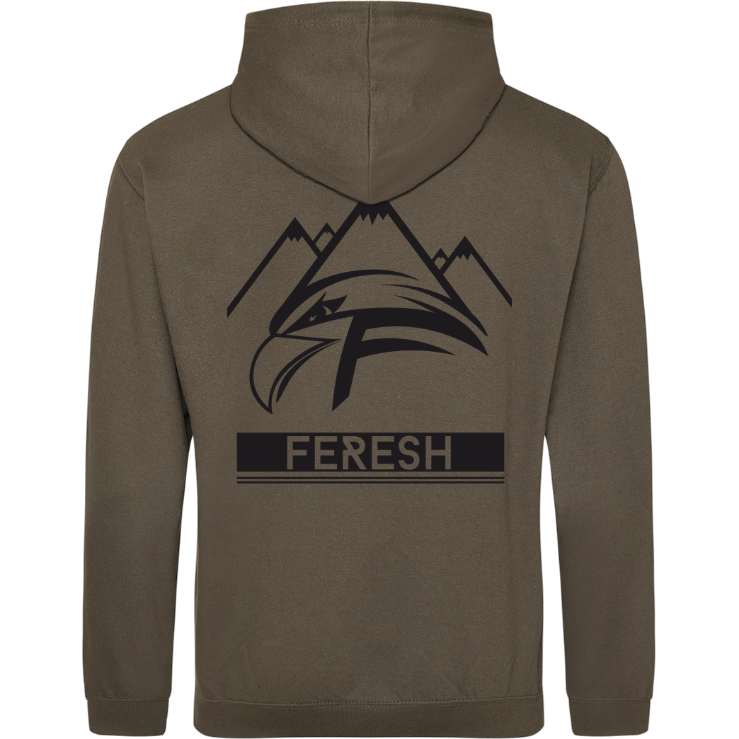 Aykan Feresh Aykan Feresh - Logo Sweatshirt JH Hoodie - Khaki
