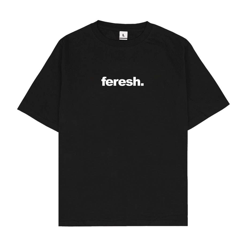 Aykan Feresh Aykan Feresh - Logo T-Shirt Oversize T-Shirt - Schwarz