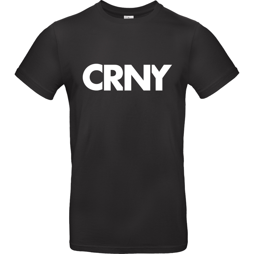 C0rnyyy C0rnyyy - CRNY T-Shirt B&C EXACT 190 - Schwarz