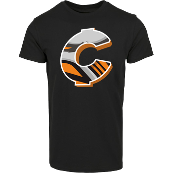 C0rnyyy - Logo Hausmarke T-Shirt  - Schwarz