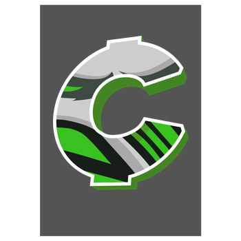 C0rnyyy - Logo Kunstdruck grau