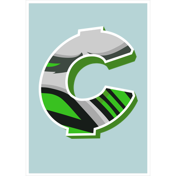 C0rnyyy - Logo Kunstdruck mint
