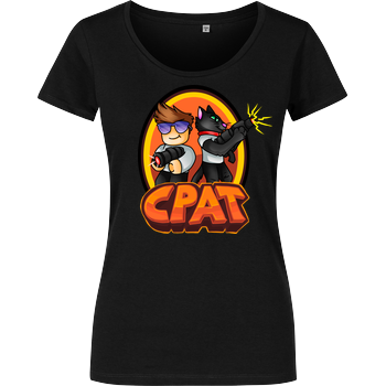 CPat - Crew Damenshirt schwarz