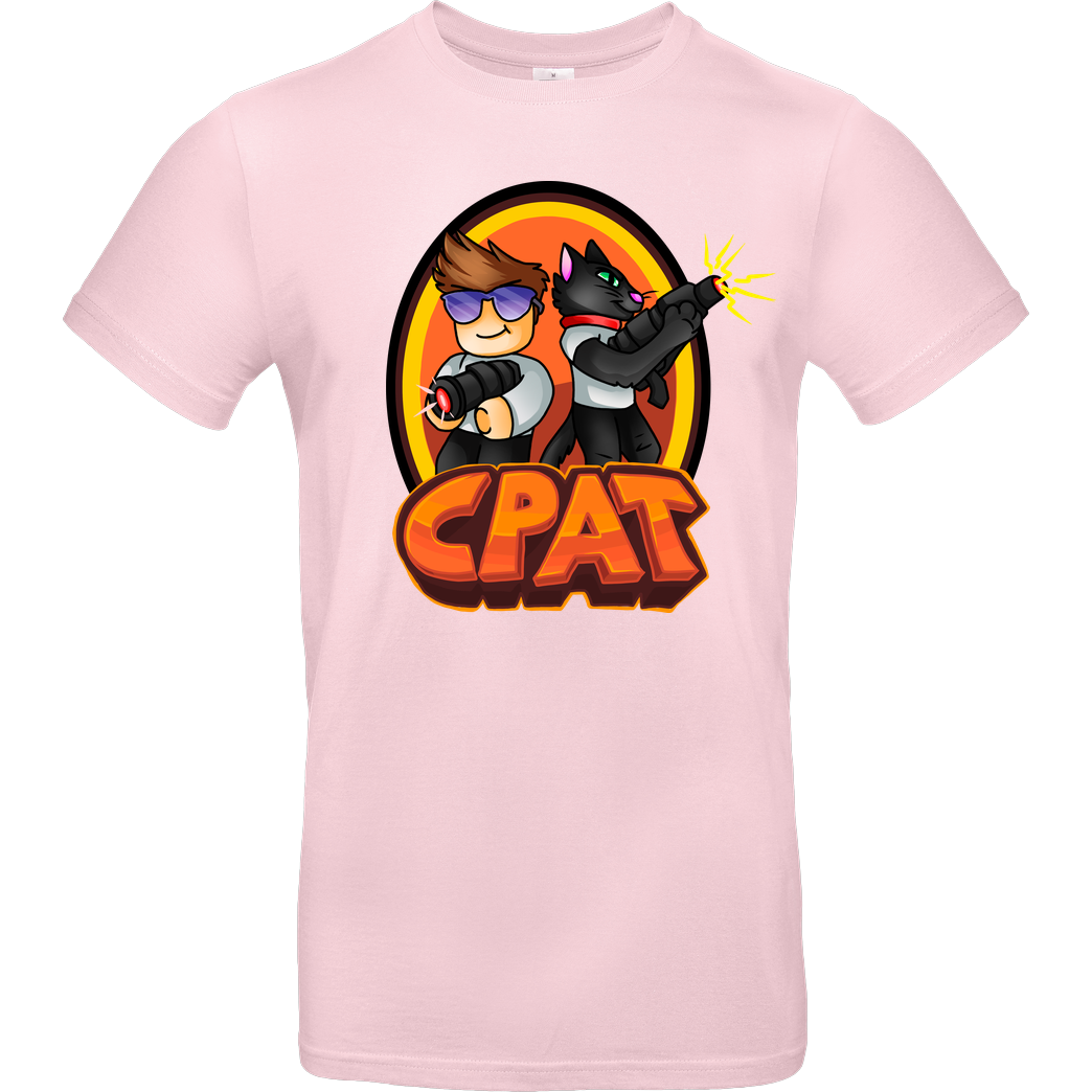 CPat CPat - Crew T-Shirt B&C EXACT 190 - Rosa