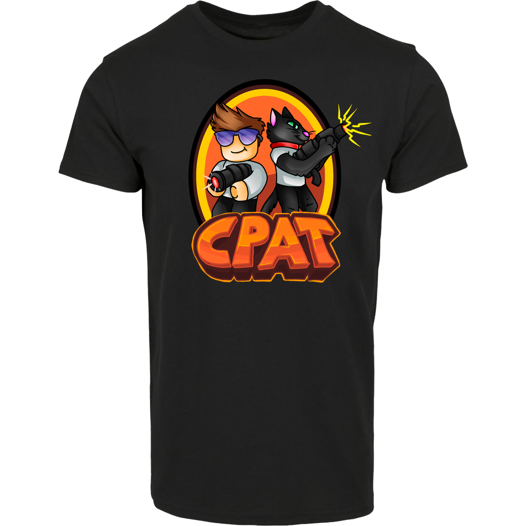 CPat CPat - Crew T-Shirt Hausmarke T-Shirt  - Schwarz