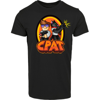 CPat - Crew Hausmarke T-Shirt  - Schwarz