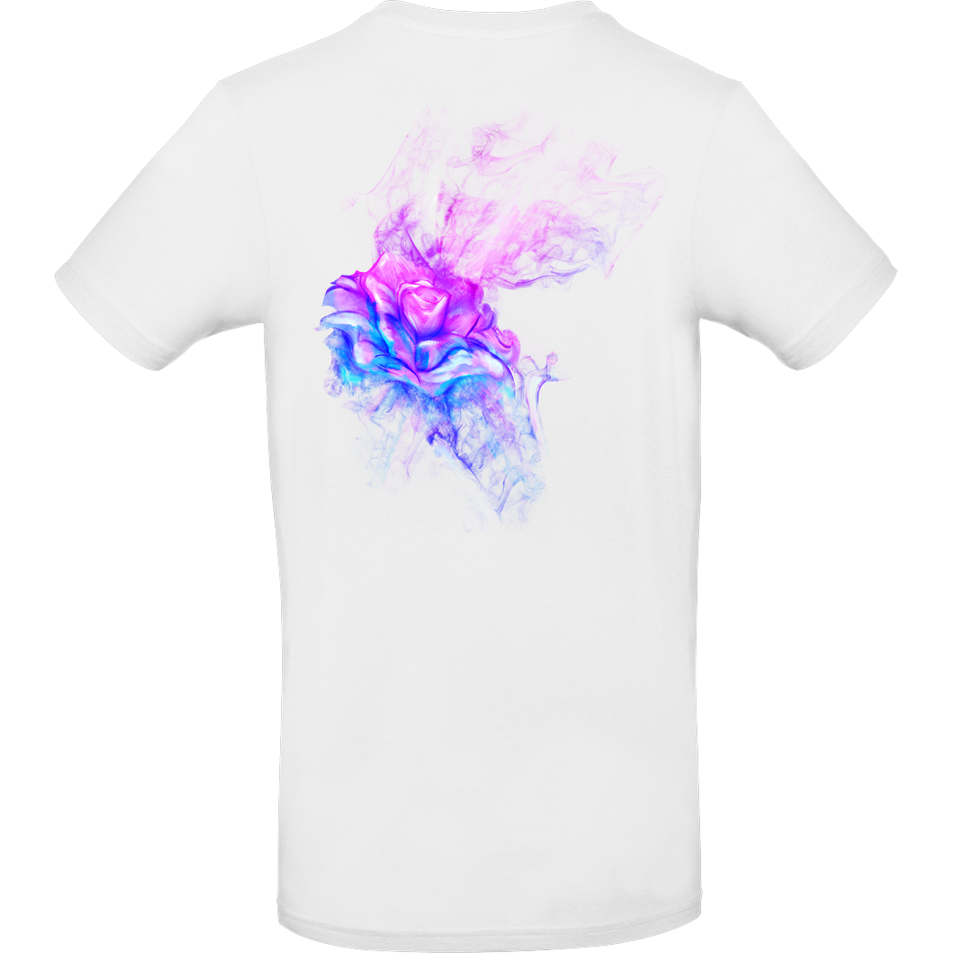 CuzImSara CuzImSara - Rose T-Shirt B&C EXACT 190 - Weiß