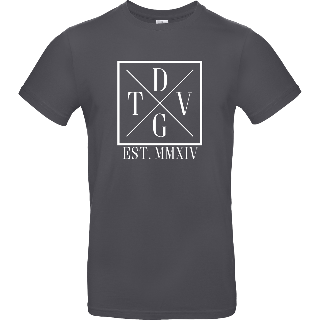 DennisGamingTV DennisGamingTV - X-Logo T-Shirt B&C EXACT 190 - Dark Grey