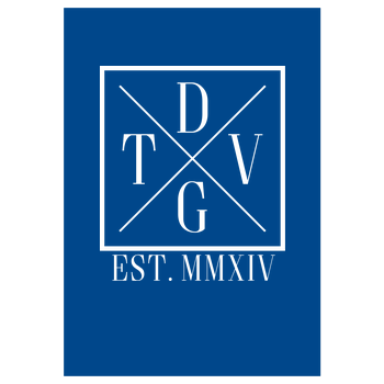 DennisGamingTV - X-Logo Kunstdruck royal